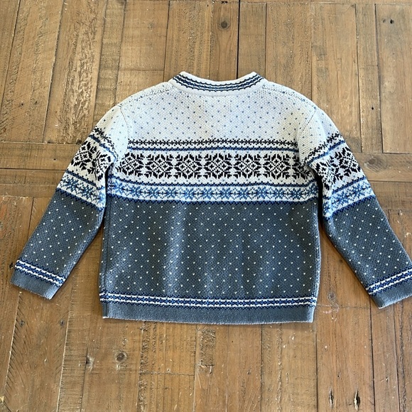 Hanna andersson snowflake fairisle sweater - Picture 6 of 6